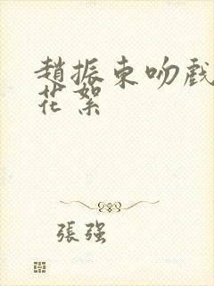 赵振东吻戏幕后花絮封面