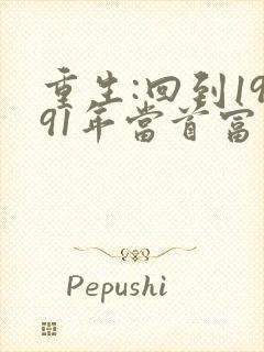 重生:回到1991年当首富章节