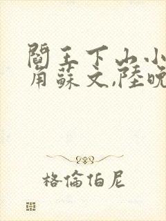 阎王下山小说主角苏文,陆晚风