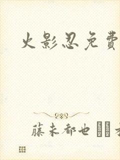 火影忍免费播放