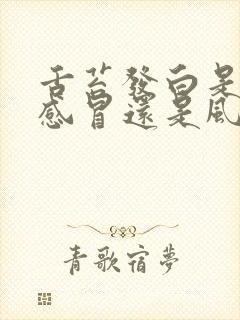 舌苔发白是风寒感冒还是风热感冒