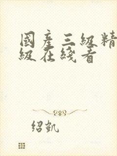 国产三级精品三级在线看