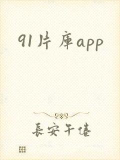 91片库app封面