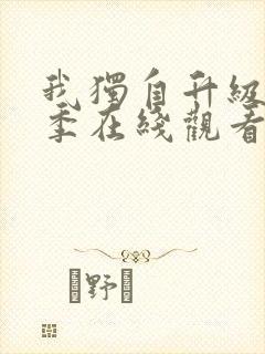 我独自升级第二季在线观看全集