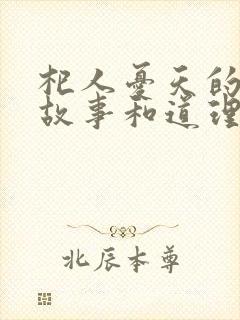 杞人忧天的寓言故事和道理封面