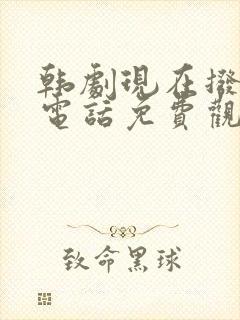 韩剧现在拨打的电话免费观看全集