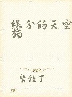 缘分的天空 孙楠