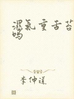 湿气重舌苔会厚吗