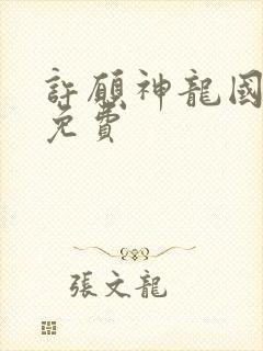 许愿神龙国语版免费