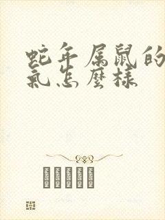 蛇年属鼠的人运气怎么样