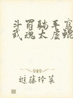 斗罗躺平写日记武魂太虚鲲小说