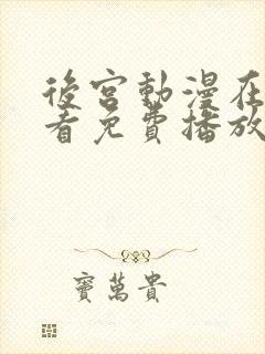 后宫动漫在线观看免费播放全集