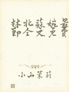 林北苏婉最新章节全文免费阅读