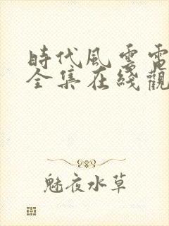 时代风云电视剧全集在线观看免费