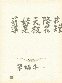 萌娃天降我的老婆是校花短片