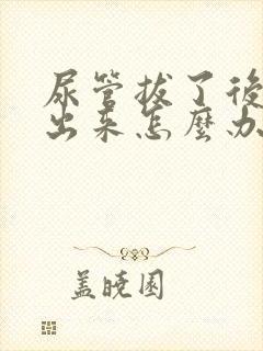 尿管拔了后尿不出来怎么办