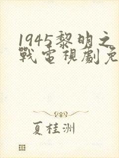 1945黎明之战电视剧免费观看