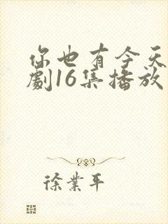 你也有今天电视剧16集播放免费观看