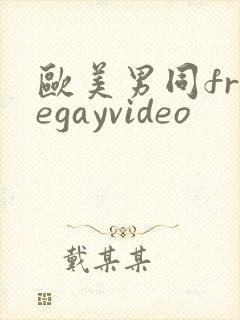 欧美男同freegayvideo