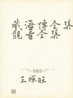 藏海传全集免费观看全集