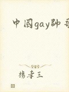 中国gay帅哥