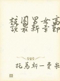 校园男女高凰小说最新章节更新内容封面