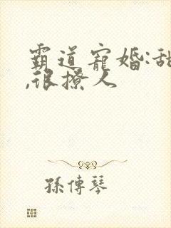 霸道宠婚:甜妻,很撩人封面