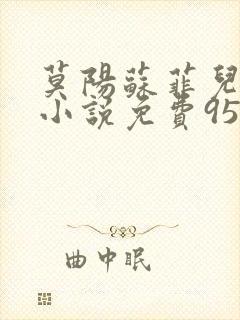 莫阳苏菲儿玄幻小说免费953