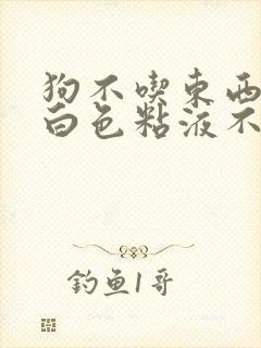 狗不吃东西呕吐白色粘液不拉稀