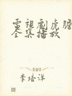 电视剧虎胆雄心全集播放