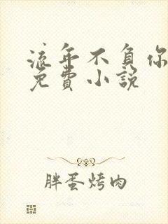 流年不负你情深免费小说