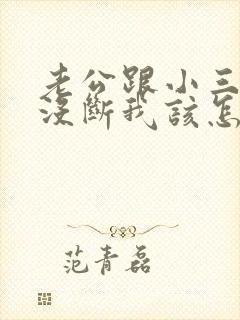 老公跟小三还是没断我该怎么办