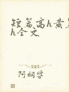 短篇高h黄暴辣h全文