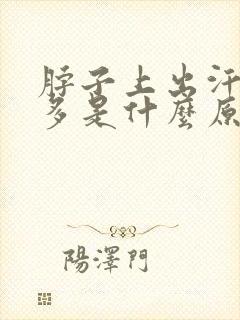 脖子上出汗特别多是什么原因