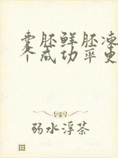 囊胚鲜胚冻胚哪个成功率更高