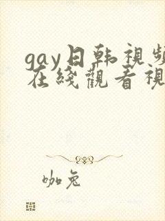 gay日韩视频在线观看视频