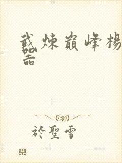 武炼巅峰杨开武器