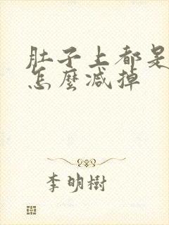 肚子上都是肉肉怎么减掉