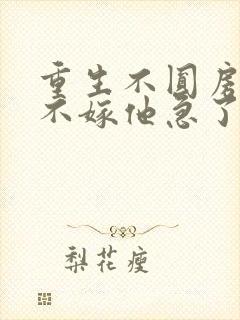重生不圆房娇娇不嫁他急了全文阅读封面