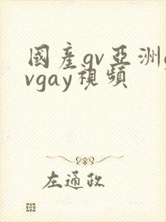 国产gv亚洲gvgay视频