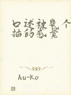 口述被几个男人插的感觉