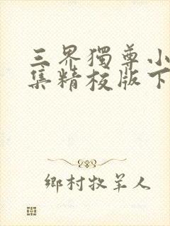 三界独尊小说全集精校版下载