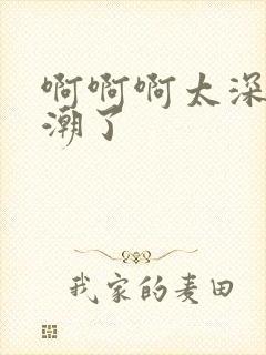 啊啊啊太深了高潮了