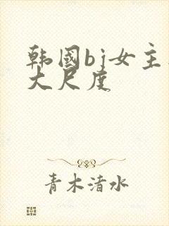 韩国bj女主播大尺度