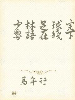 少林足球完整版粤语在线下载