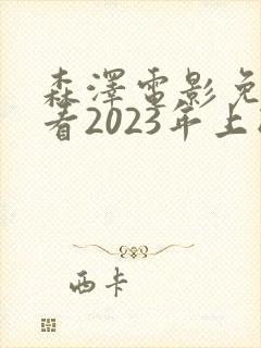 森泽电影免费观看2023年上映