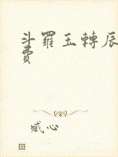 斗罗玉转辰锋免费