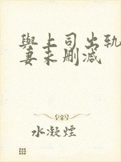 与上司出轨的人妻未删减