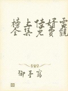 榜上佳婿电视剧全集免费观看高清