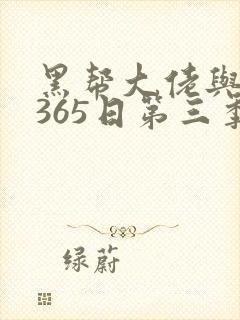 黑帮大佬与我的365日第三季完整版